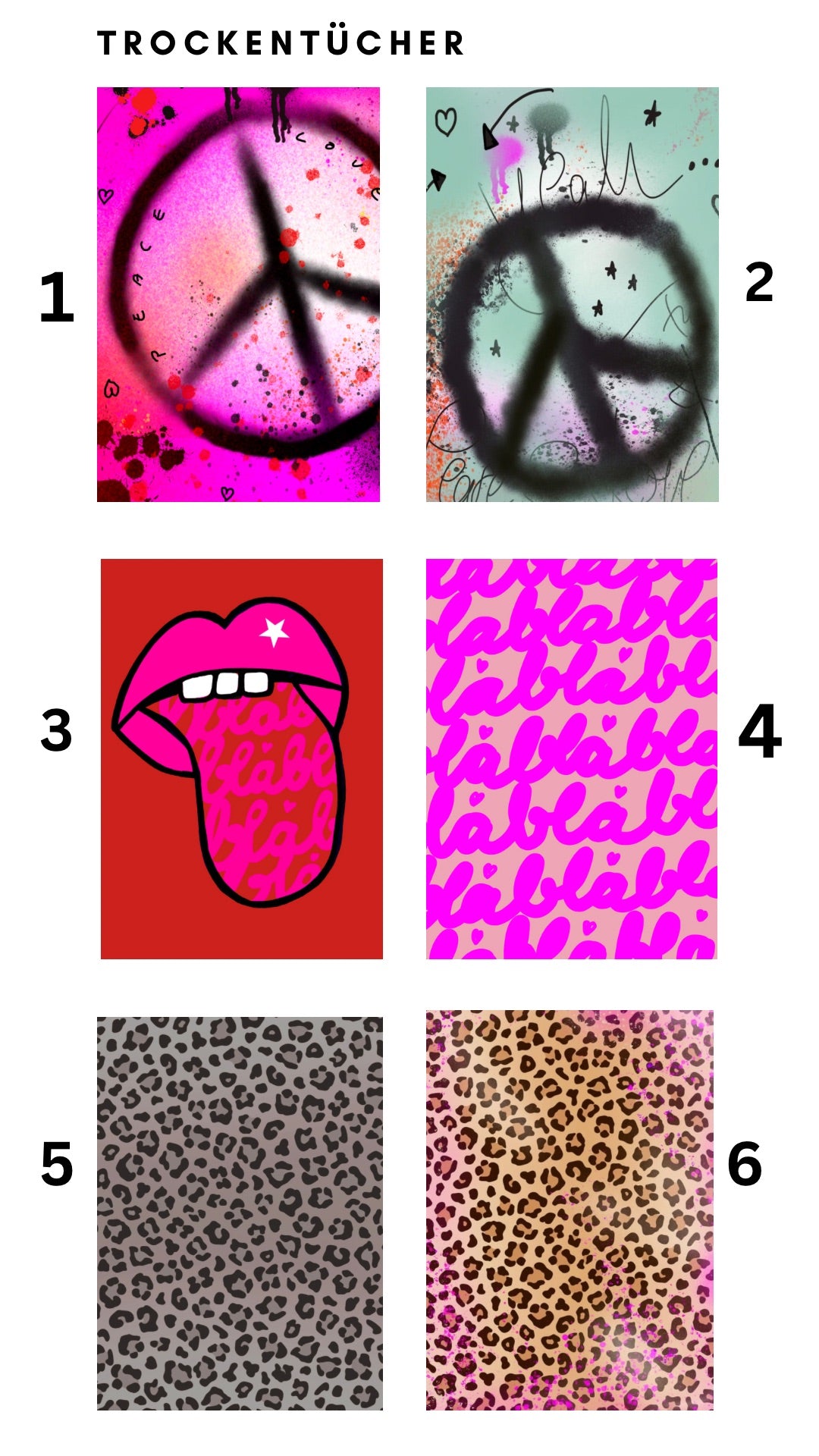 Trockentuch in Waffeloptik aus Baumwolle