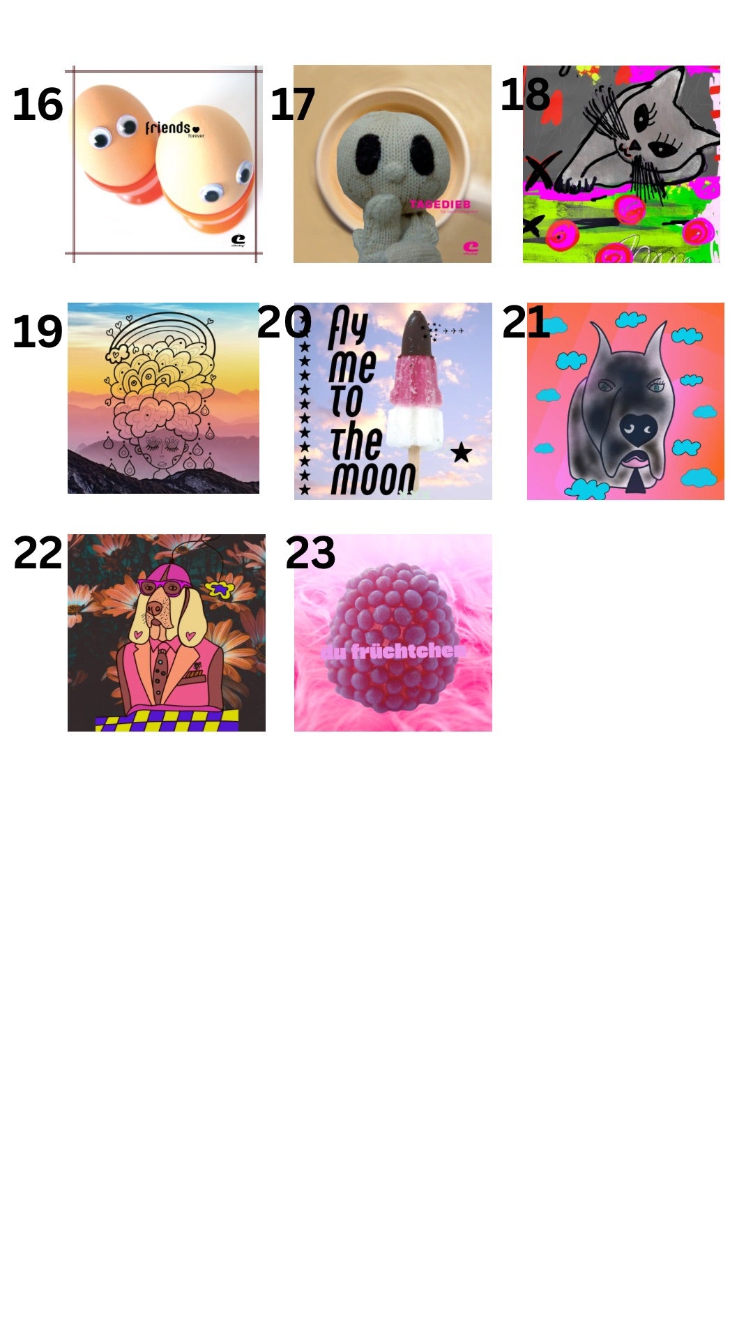 4er SET | Der Lappen | Stylischer Geschirrspüllappen & praktischer Küchenhelfer