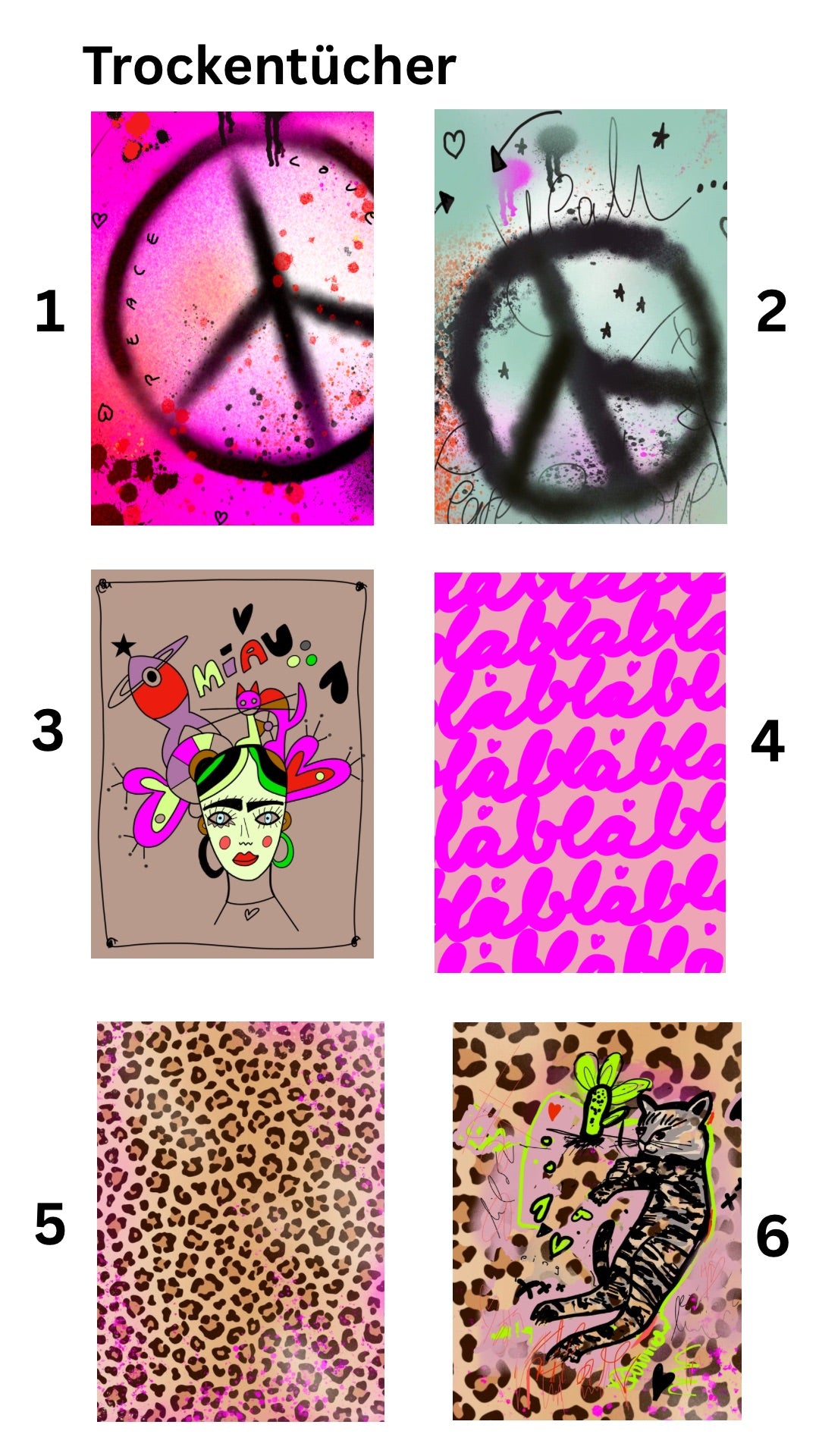 Trockentuch in Waffeloptik aus Baumwolle